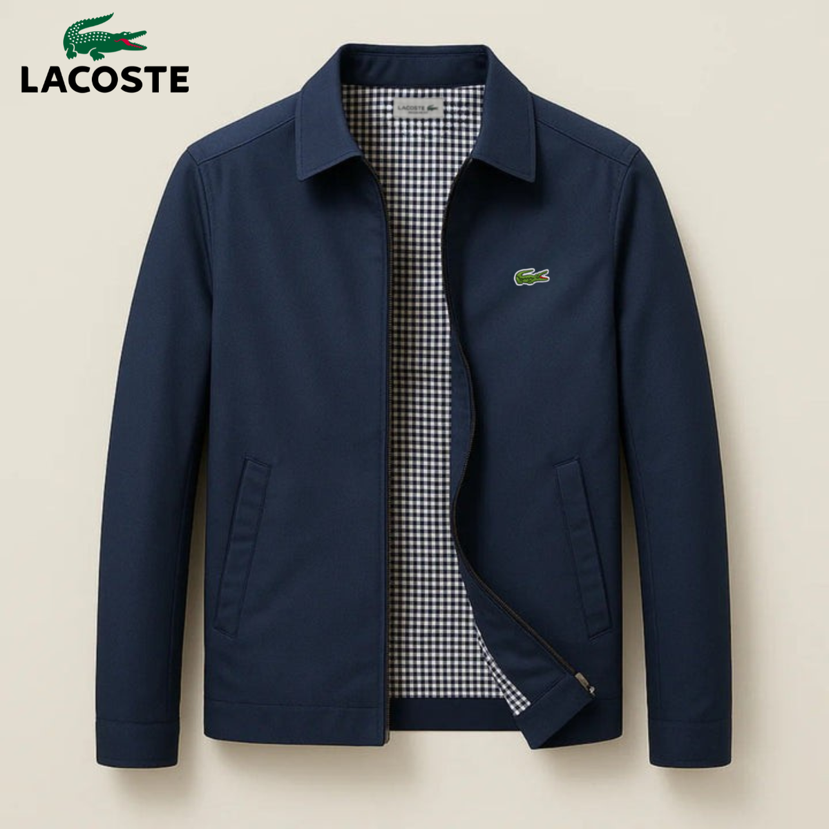 Veste élégante zippée pour homme - VENTE DE LIQUIDATION