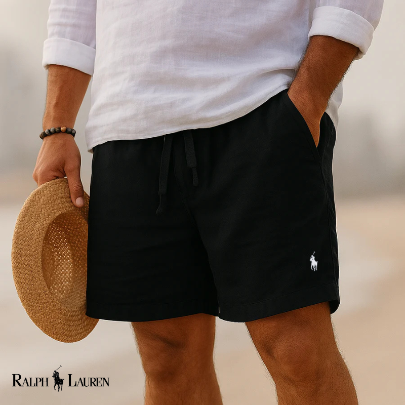 Leinen Capri-Shorts im Heritage-Stil für Herren