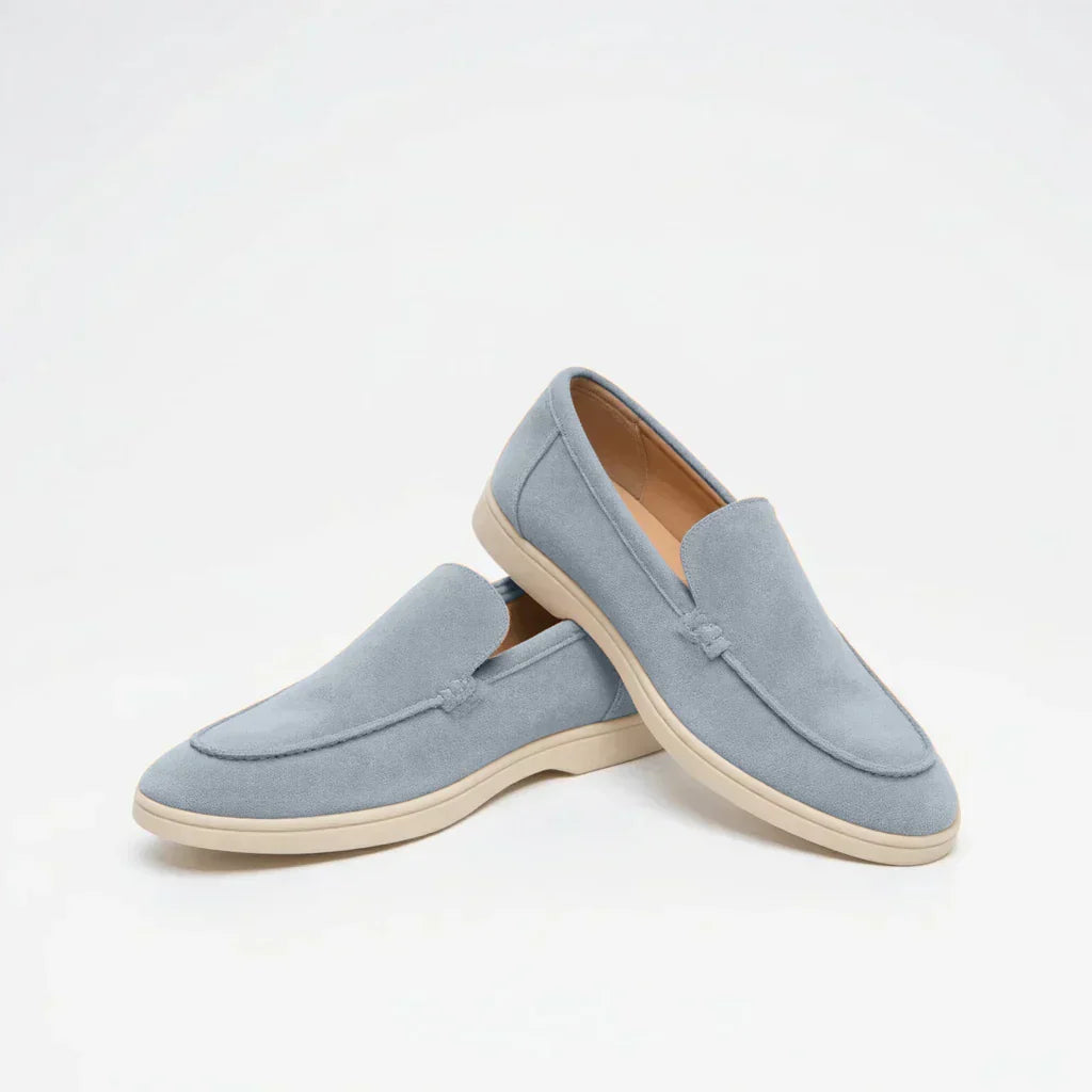 MONACO Old Money Wildleder-Slipper