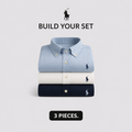 Ensemble chemise habillée premium 3 pièces