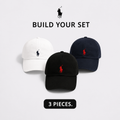 Ensemble de 3 bonnets premium