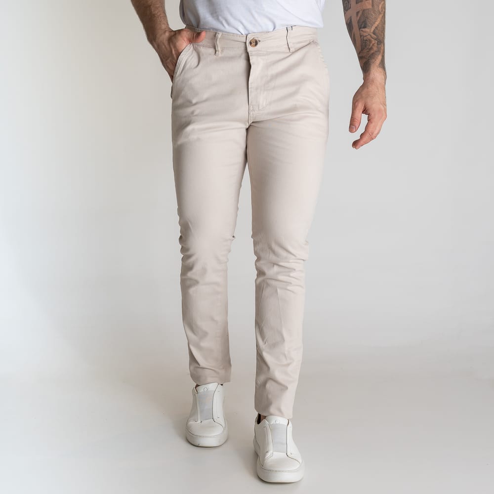 Ensemble de 3 pantalons chino de qualité supérieure