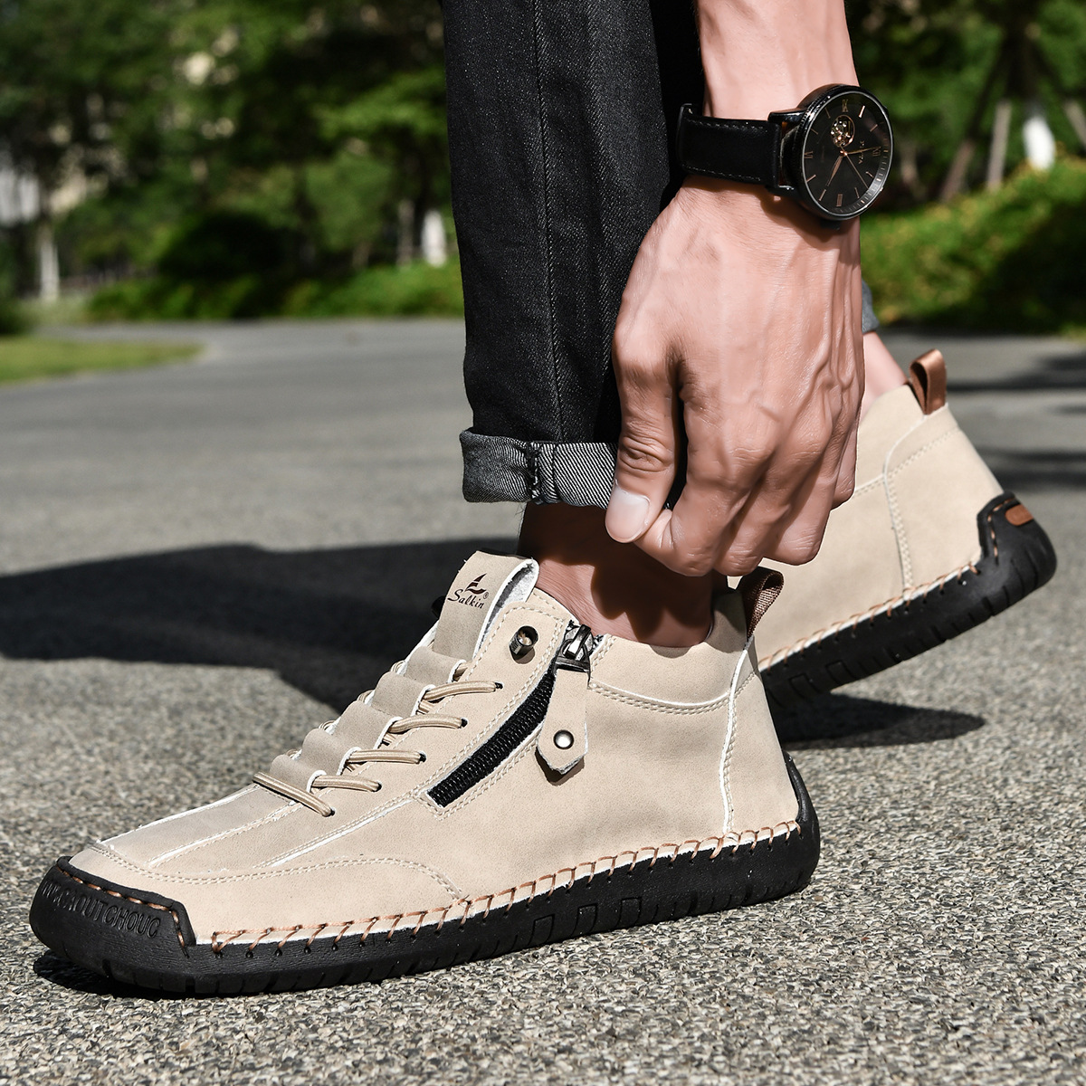 Outlander Lederschuhe