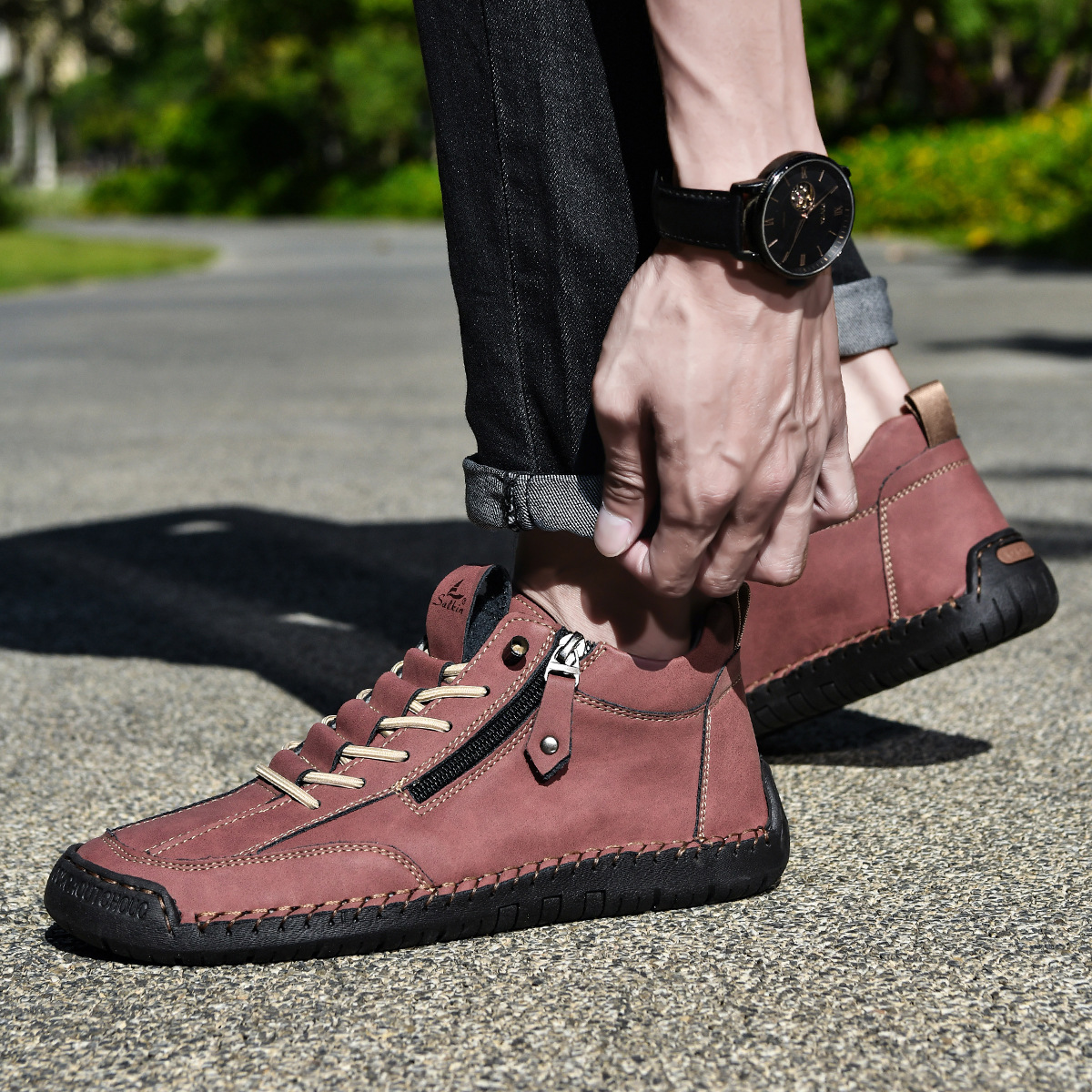 Outlander Lederschuhe