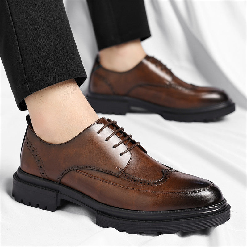Roberto Echtleder-Abendschuhe