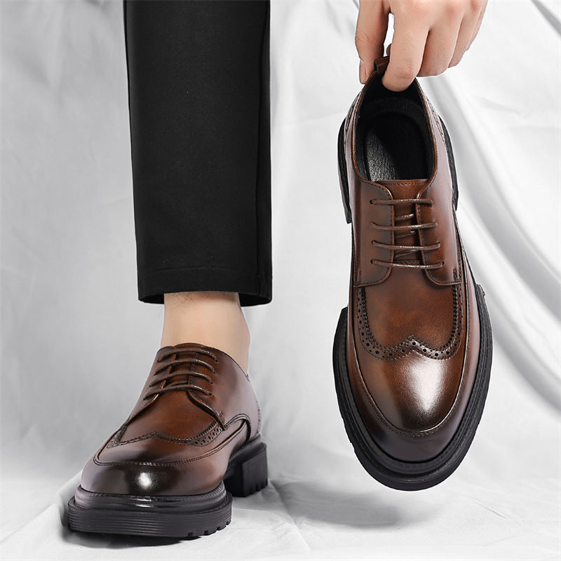 Roberto Echtleder-Abendschuhe