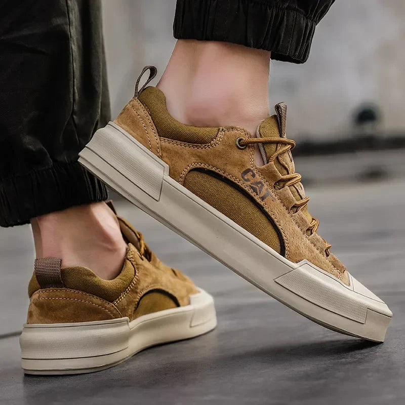 CAT® UrbanEdge Leather Sneakers