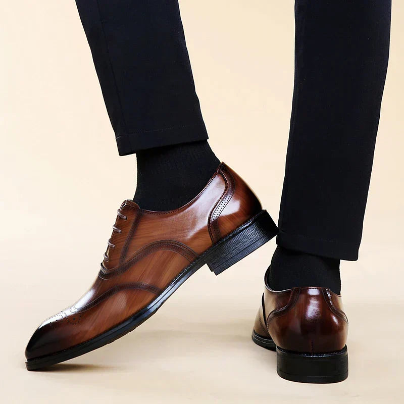 Businessschuhe Lucas Leder Brogue