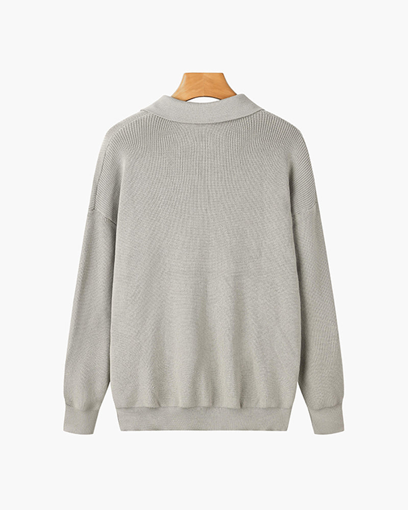 RASON Pull zippé