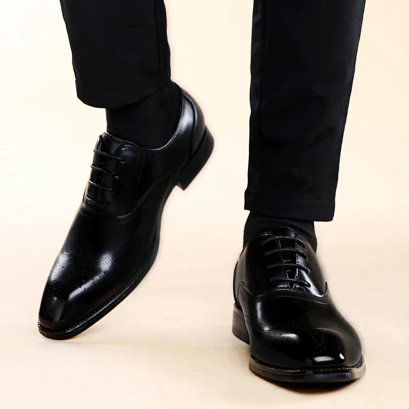 Businessschuhe Lucas Leder Brogue
