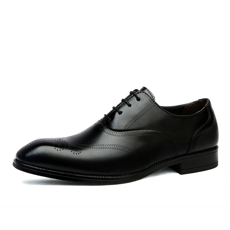 Businessschuhe Lucas Leder Brogue