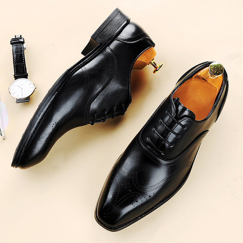 Businessschuhe Lucas Leder Brogue