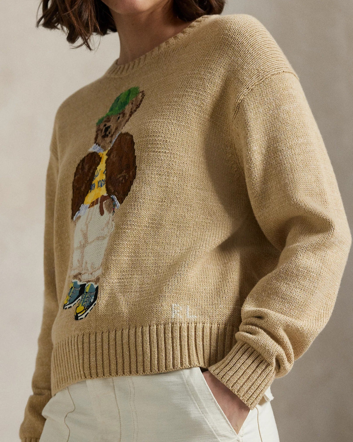 Pull pour Homme | Polo Bear Beige
