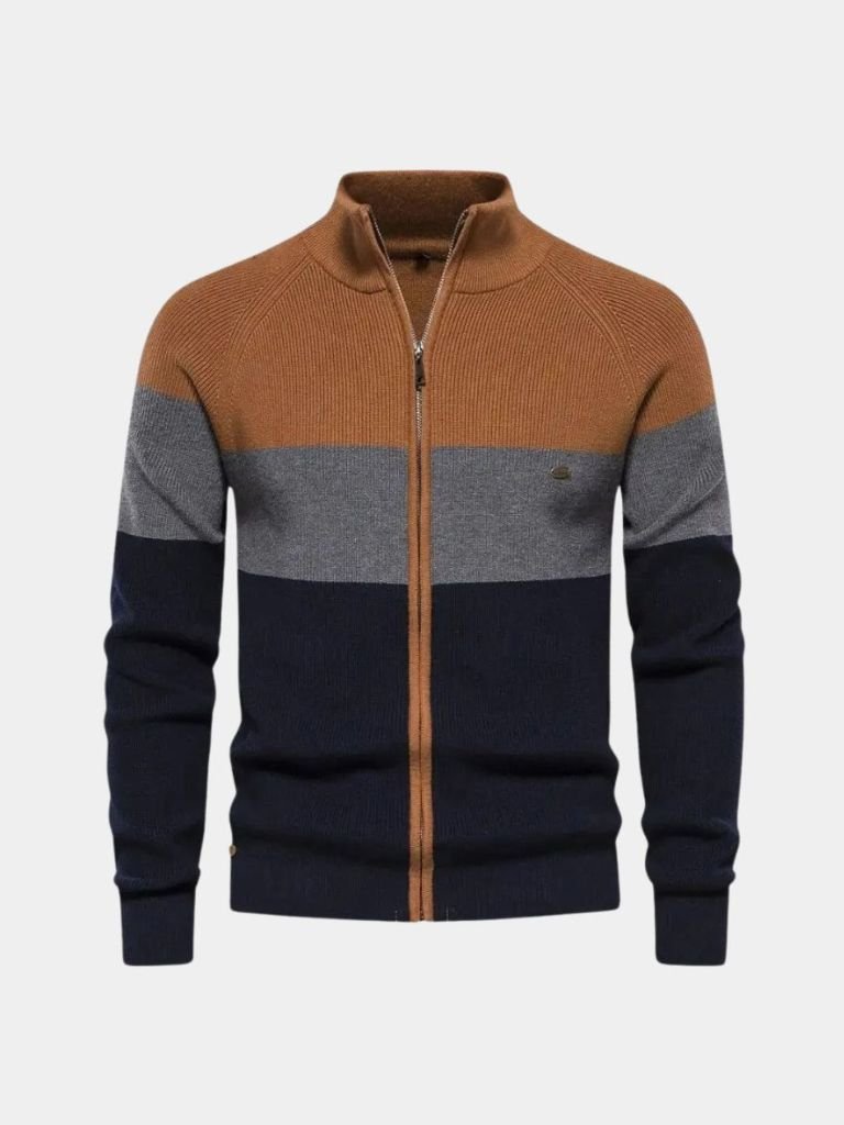 Kapuzenpullover mit Reißverschluss Essential – Cross & Crown