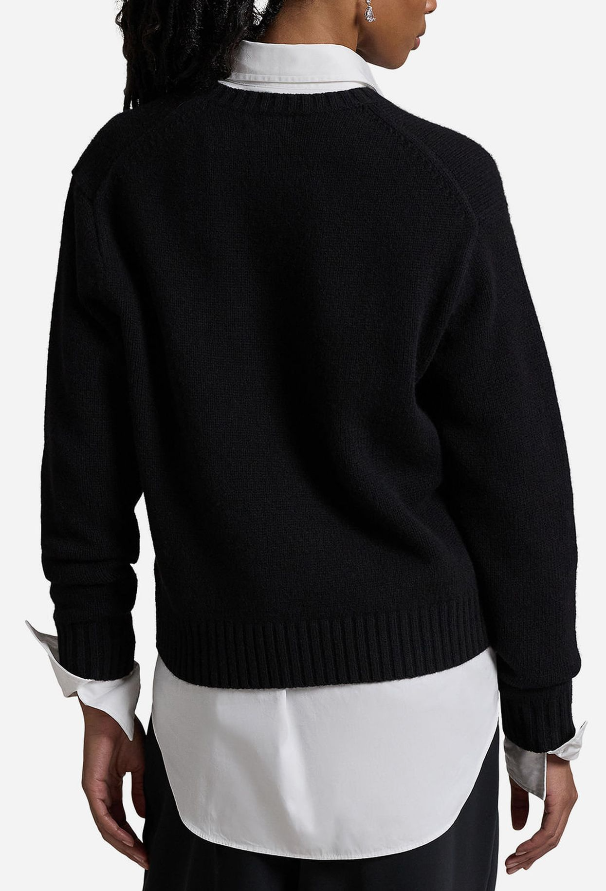 Herrenpullover | Black Polo Bear