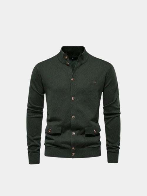 Cross & Crown Knitted Cotton Cardigan