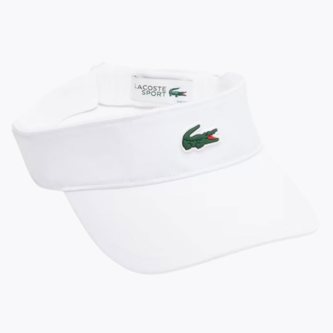 Visière sport en taffetas de losange L.C.