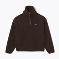 Sweat-shirt en polaire L.C à col zippé