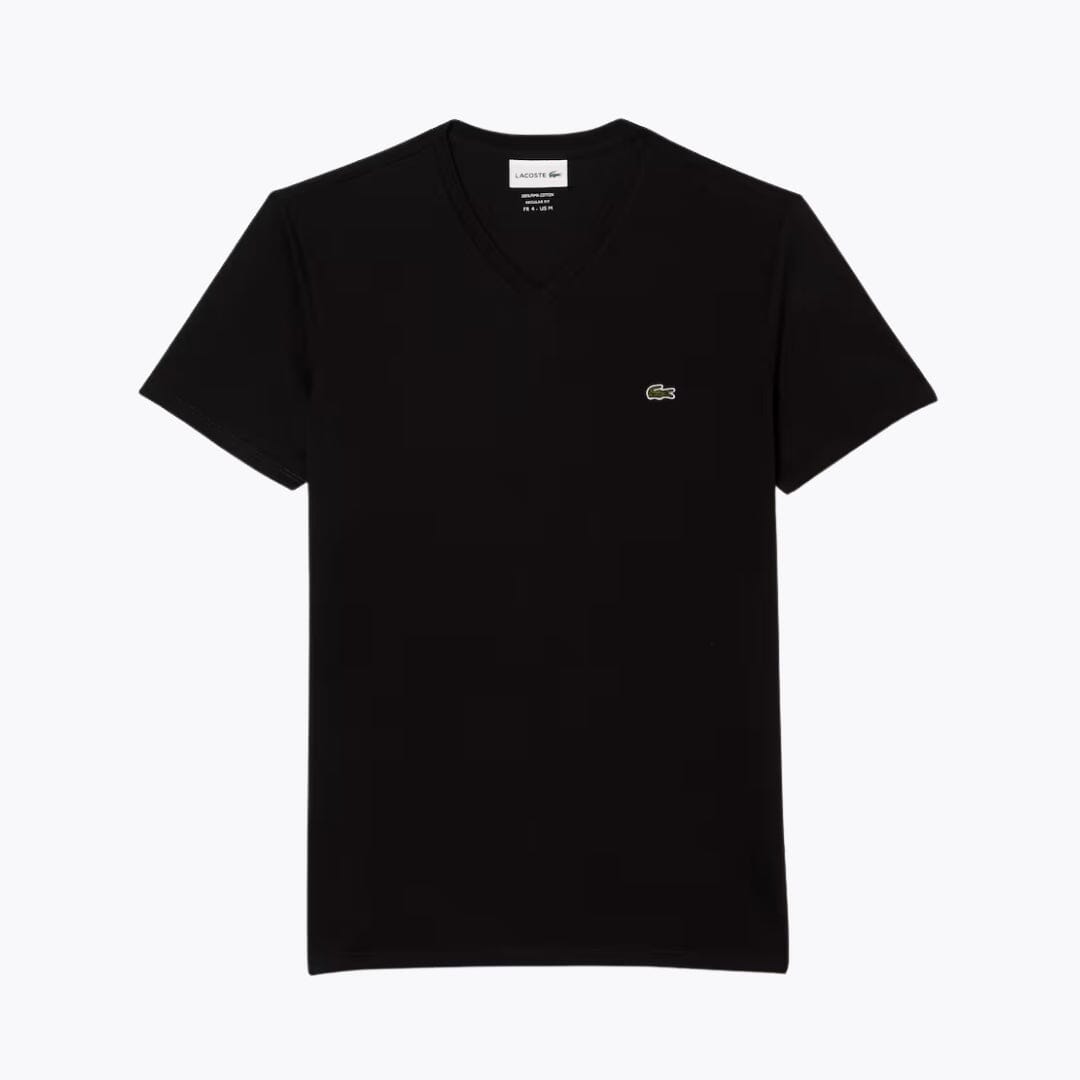 T-shirt Col V Pima Coton Léger MC