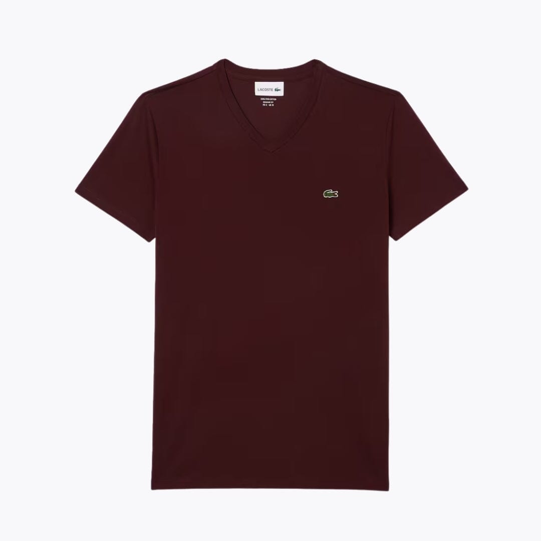 T-shirt Col V Pima Coton Léger MC