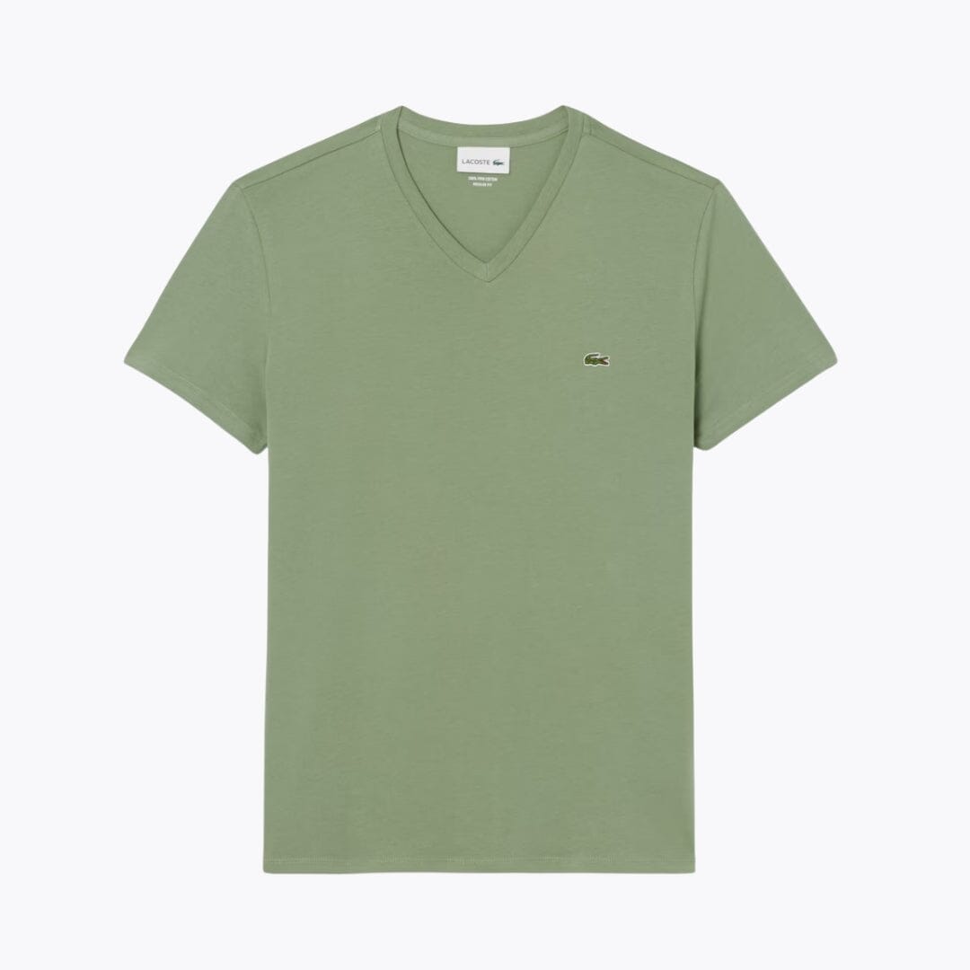 T-shirt Col V Pima Coton Léger MC