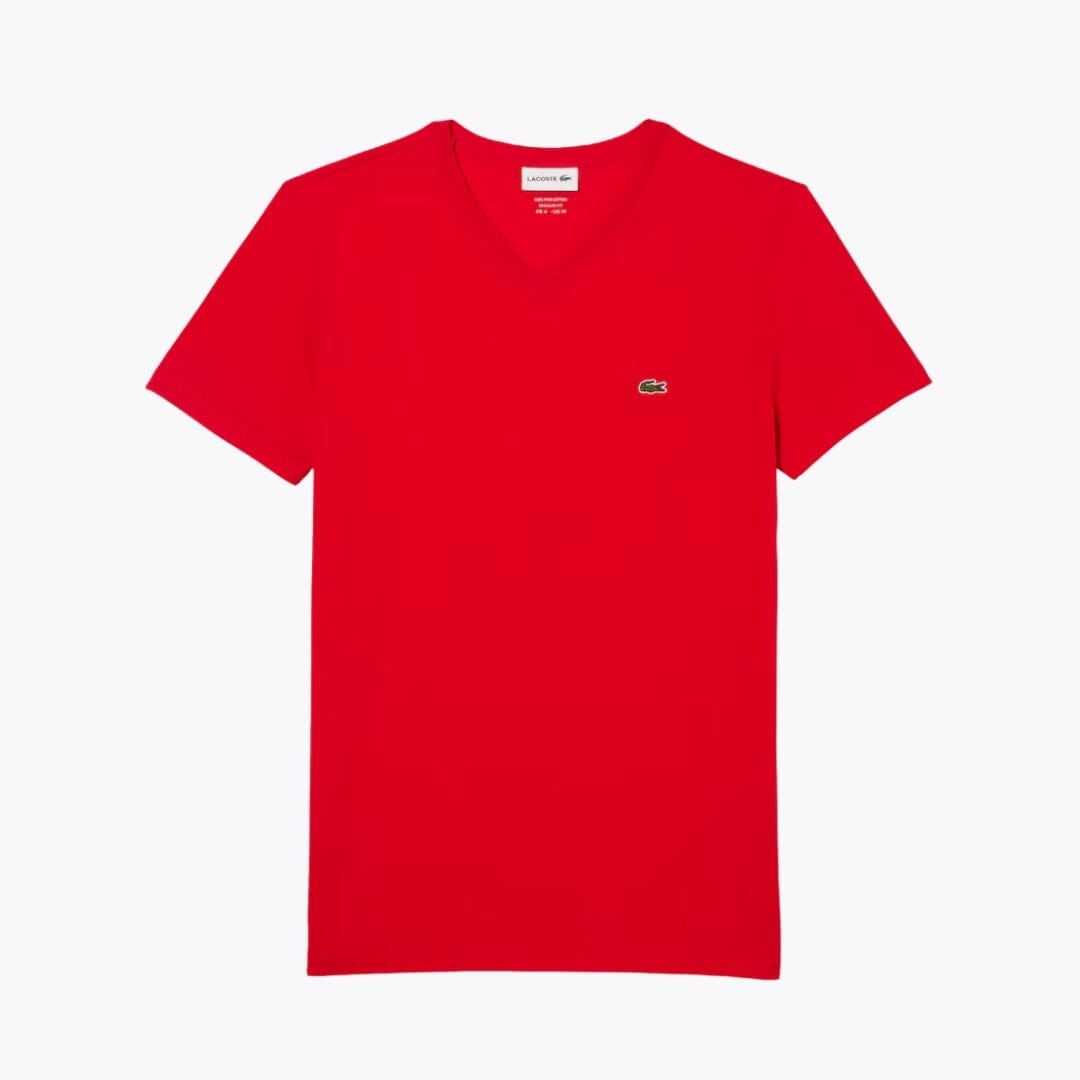 T-shirt Col V Pima Coton Léger MC