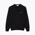 Pull en coton col V monochrome L.C.