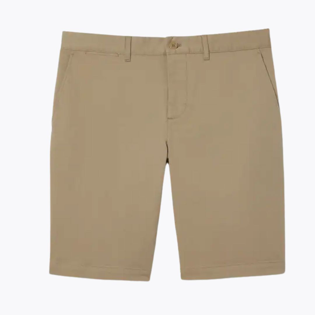 Shorts chinos slim L.C. en coton stretch