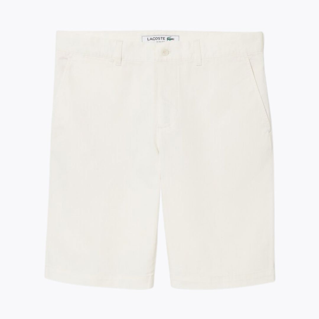 Shorts chinos slim L.C. en coton stretch