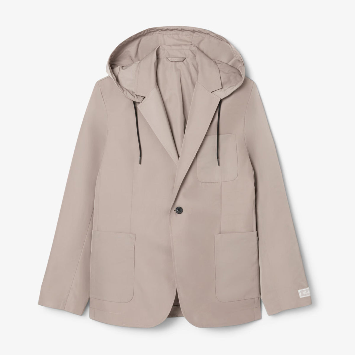 Blazer LC en sergé avec capuche