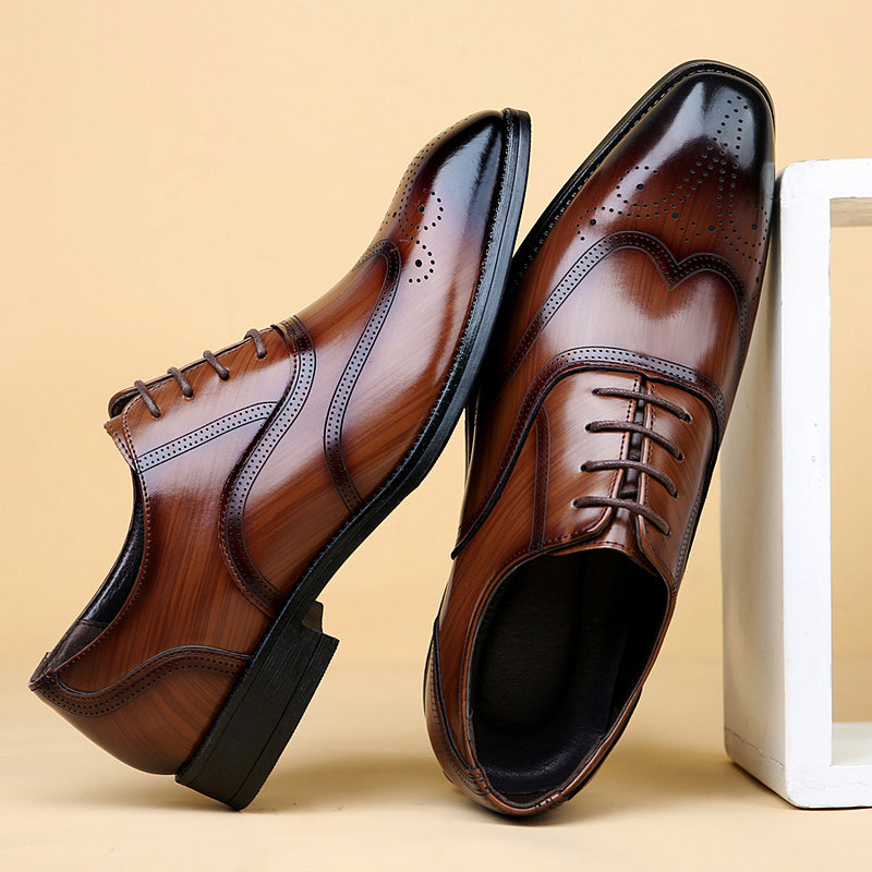 Businessschuhe Lucas Leder Brogue
