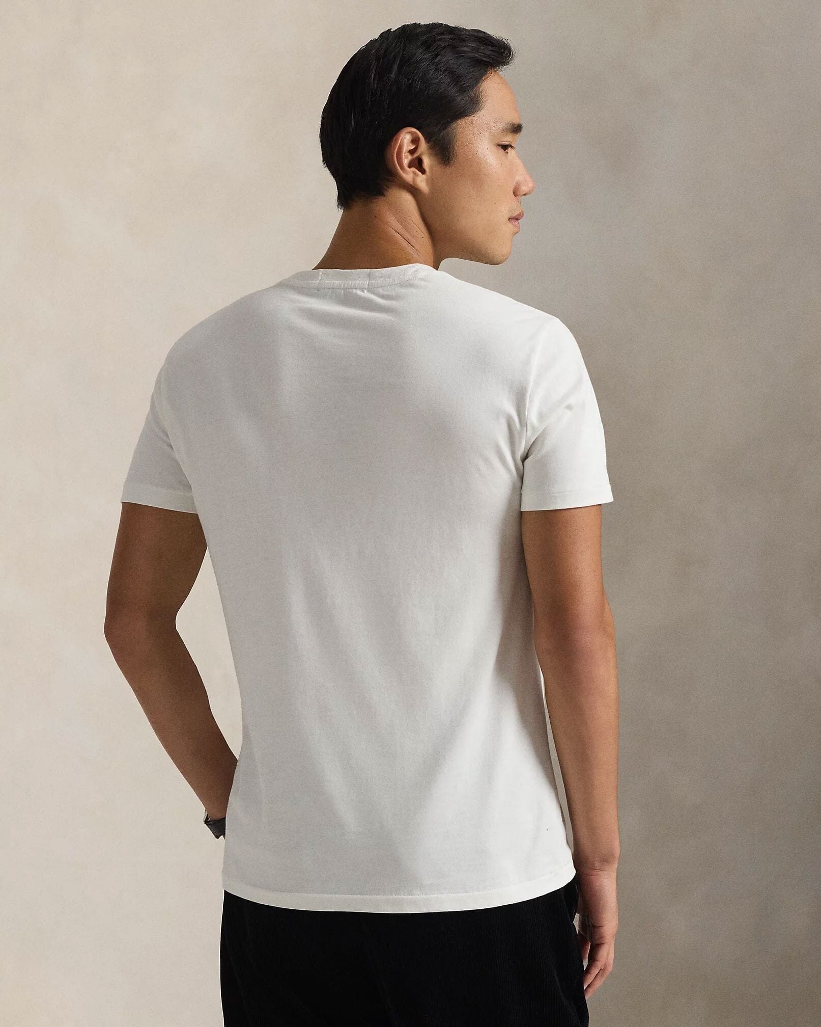 Herren Baumwoll-T-Shirt mit Polo Bear