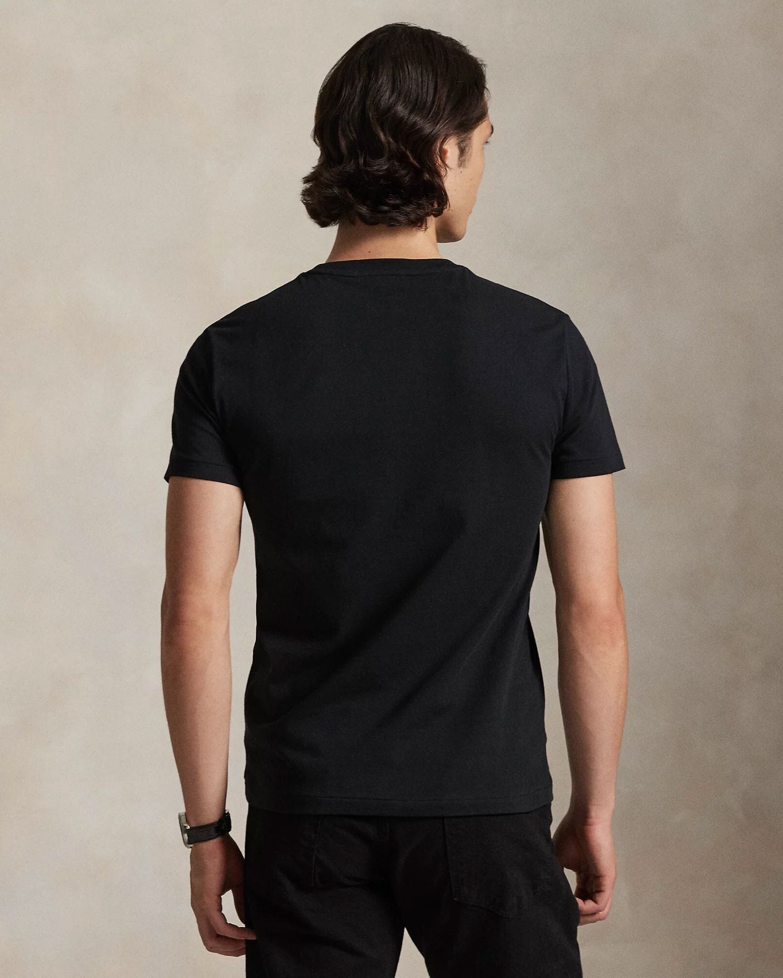 Herren Baumwoll-T-Shirt mit Polo Bear