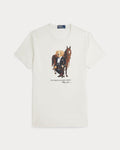 Herren Baumwoll-T-Shirt mit Polo Bear