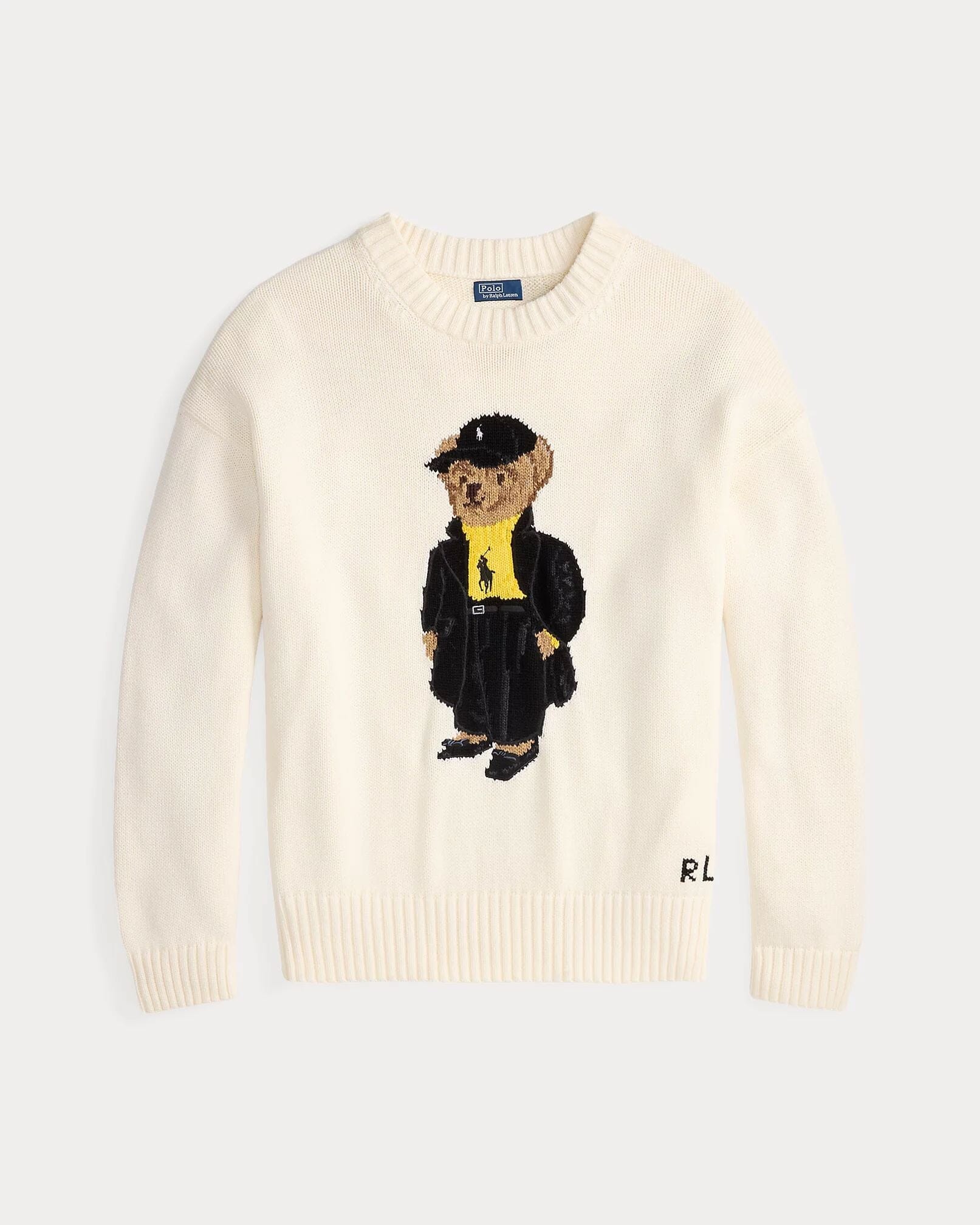 Herren Polo Bear Baumwoll-Rundhalspullover