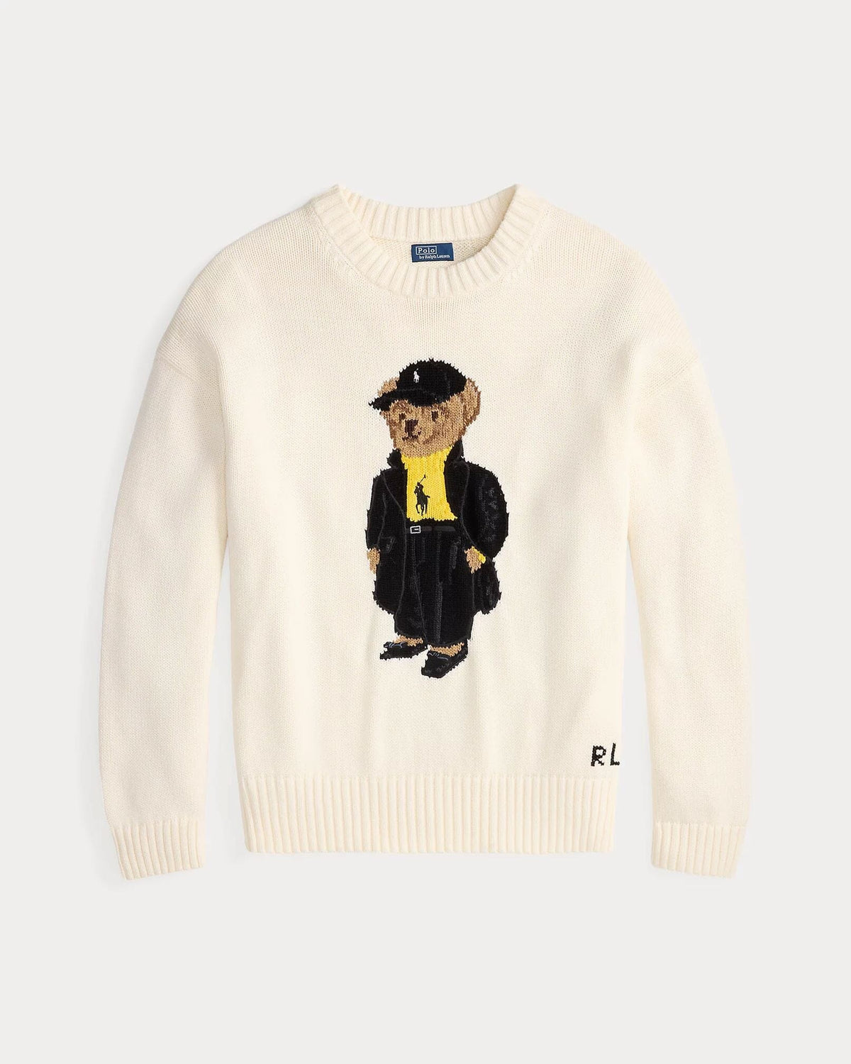 Herren Polo Bear Baumwoll-Rundhalspullover
