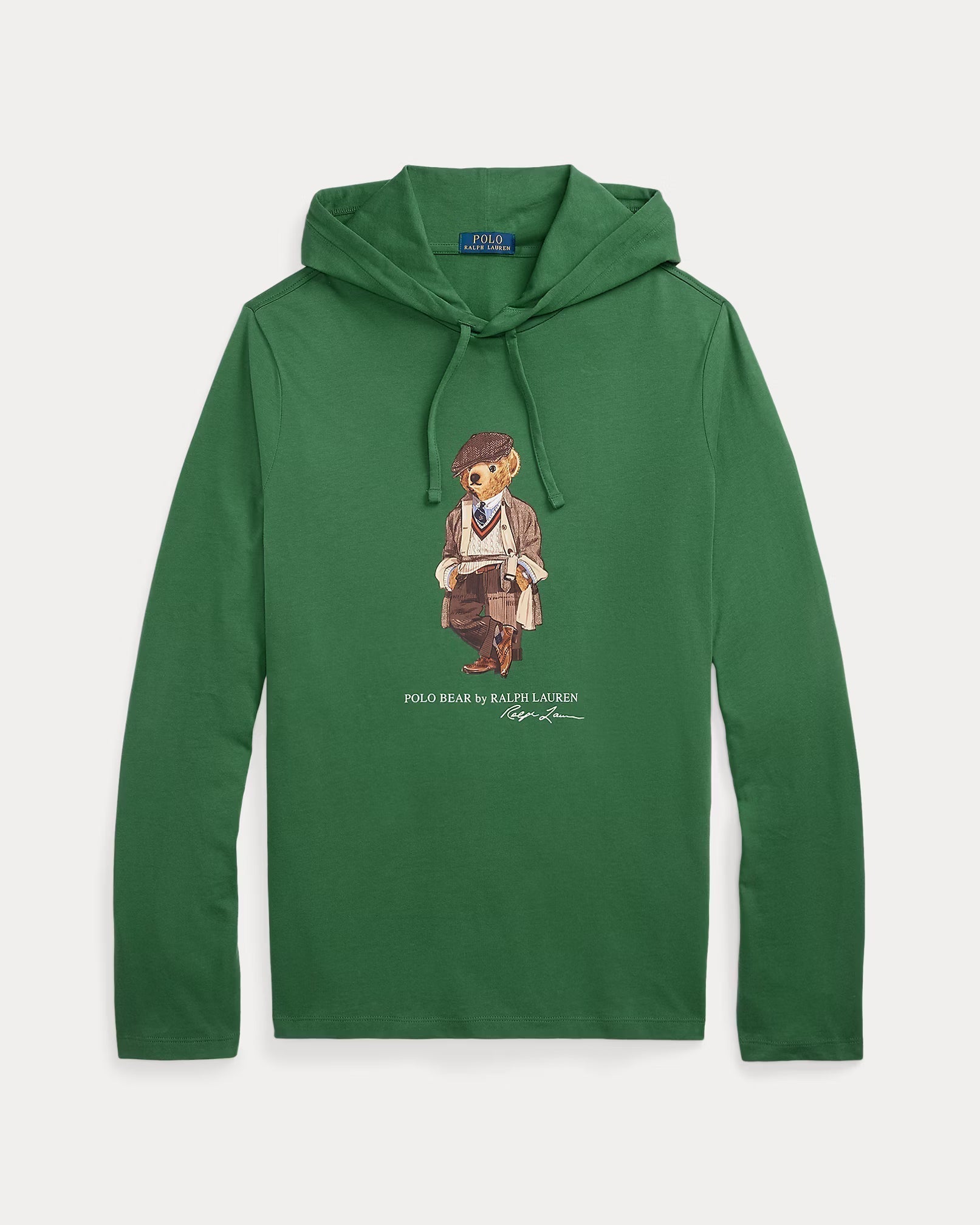 Herren Polo Bear Jersey Kapuzen-T-Shirt