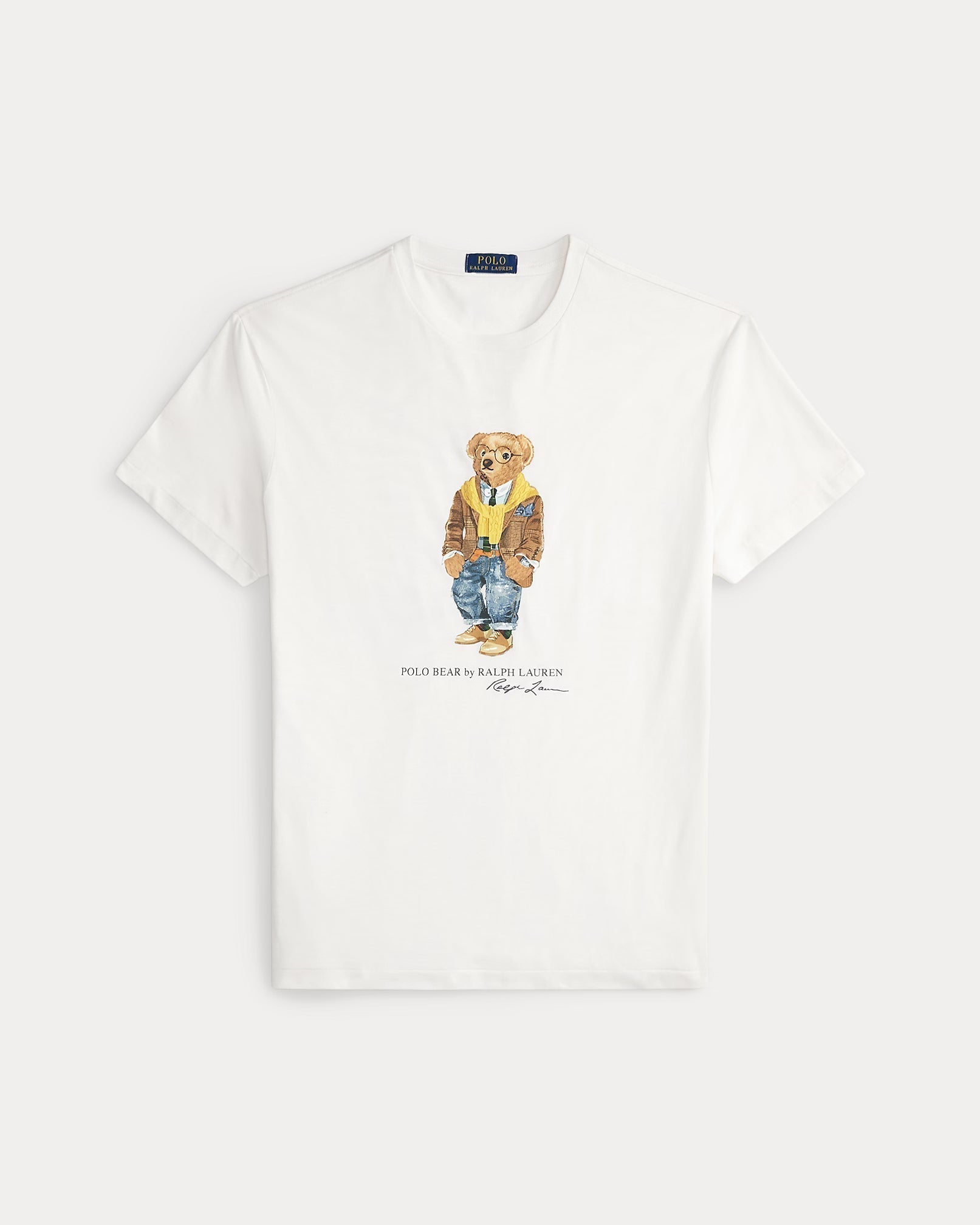 Herren-T-Shirt mit Polo Bear und Jersey – Klassische Passform