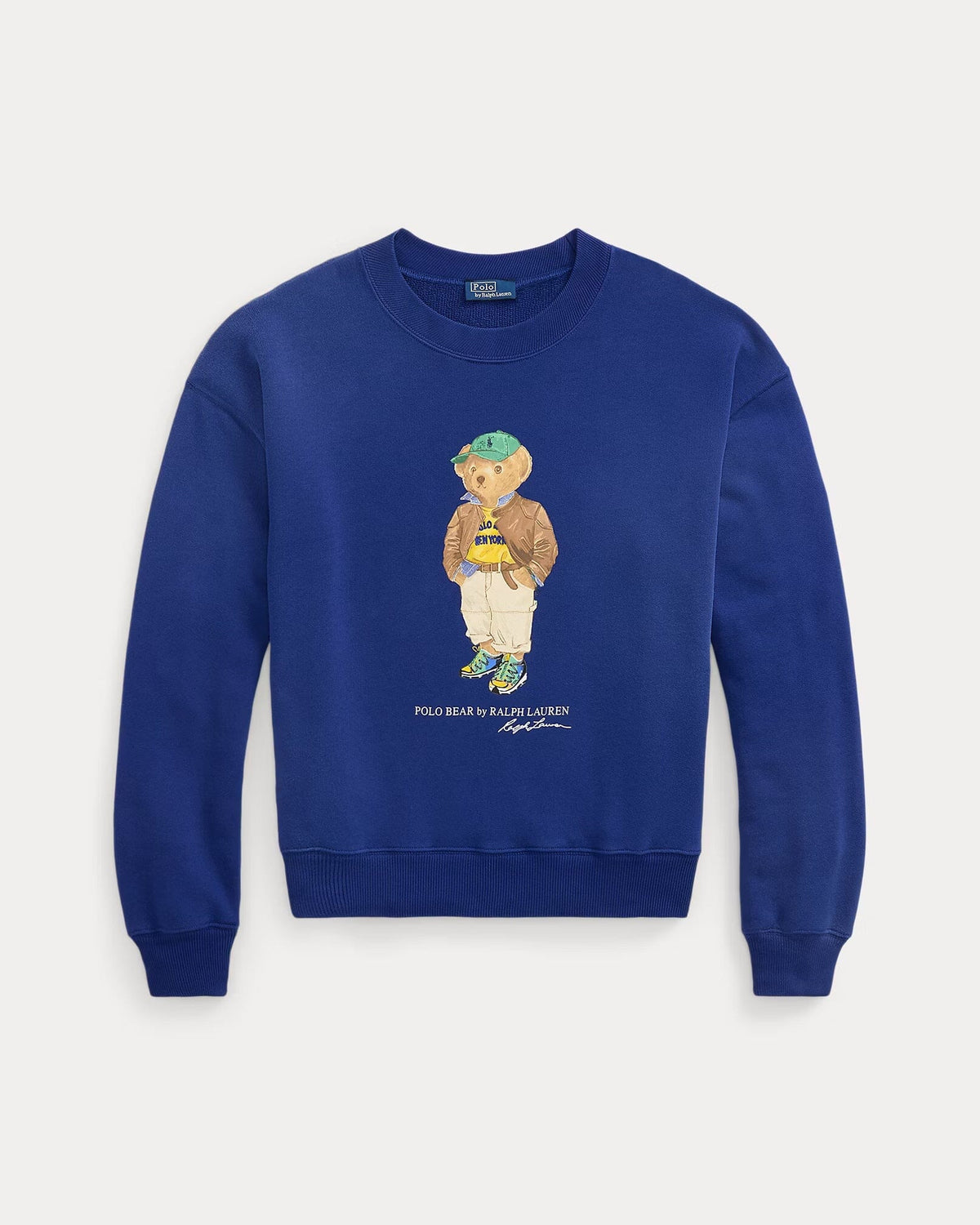 Pulls ras-du-cou légers en molleton Polo Bear pour homme