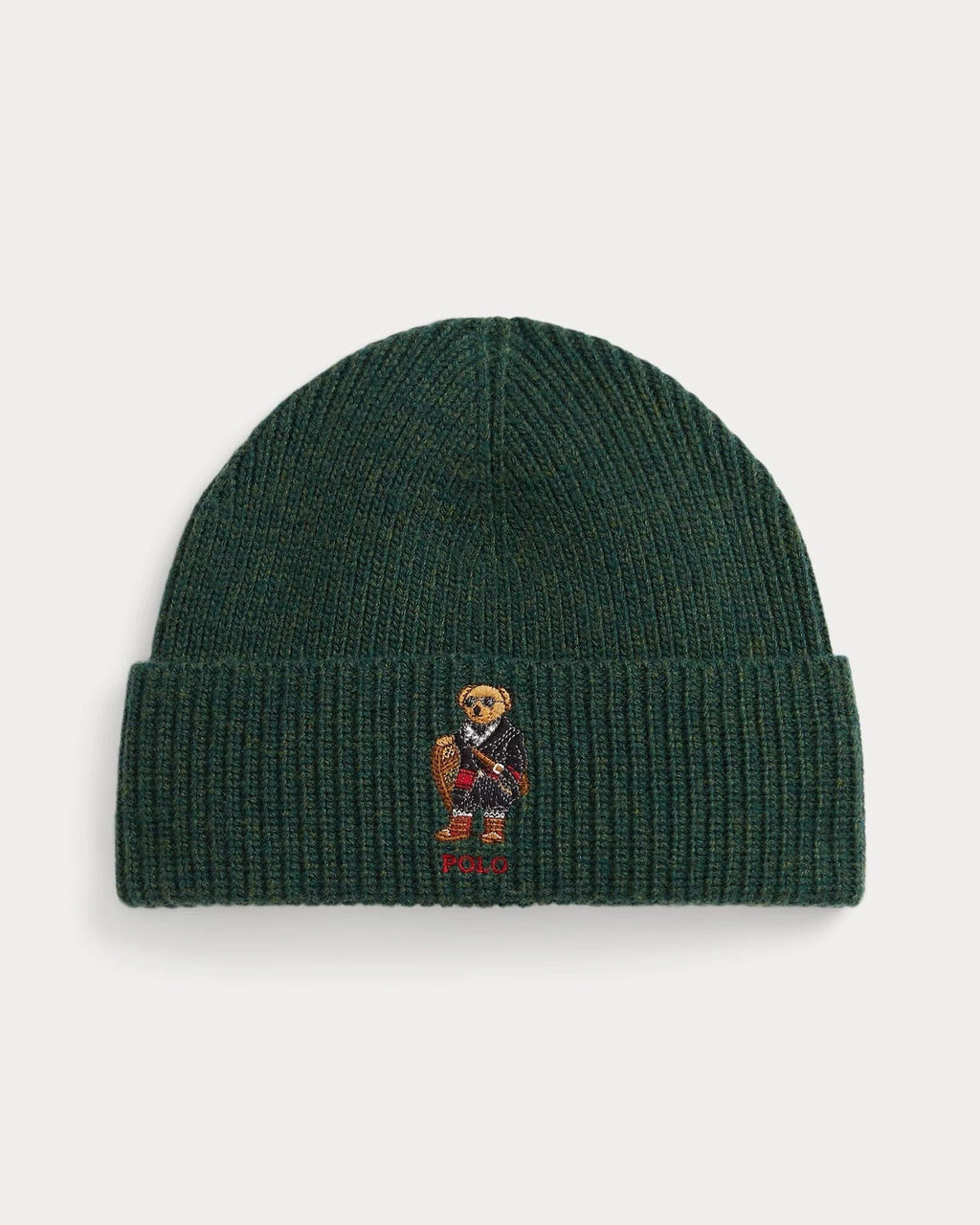 Bonnet en maille côtelée Polo Bear pour homme