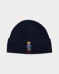 Bonnet en maille côtelée Polo Bear pour homme
