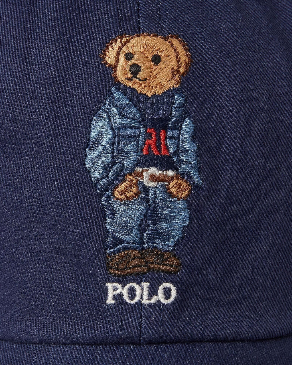 Casquette baseball en twill Polo Bear homme