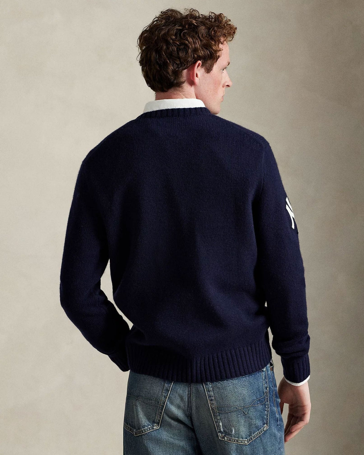 Pull Polo Bear Yankees pour homme