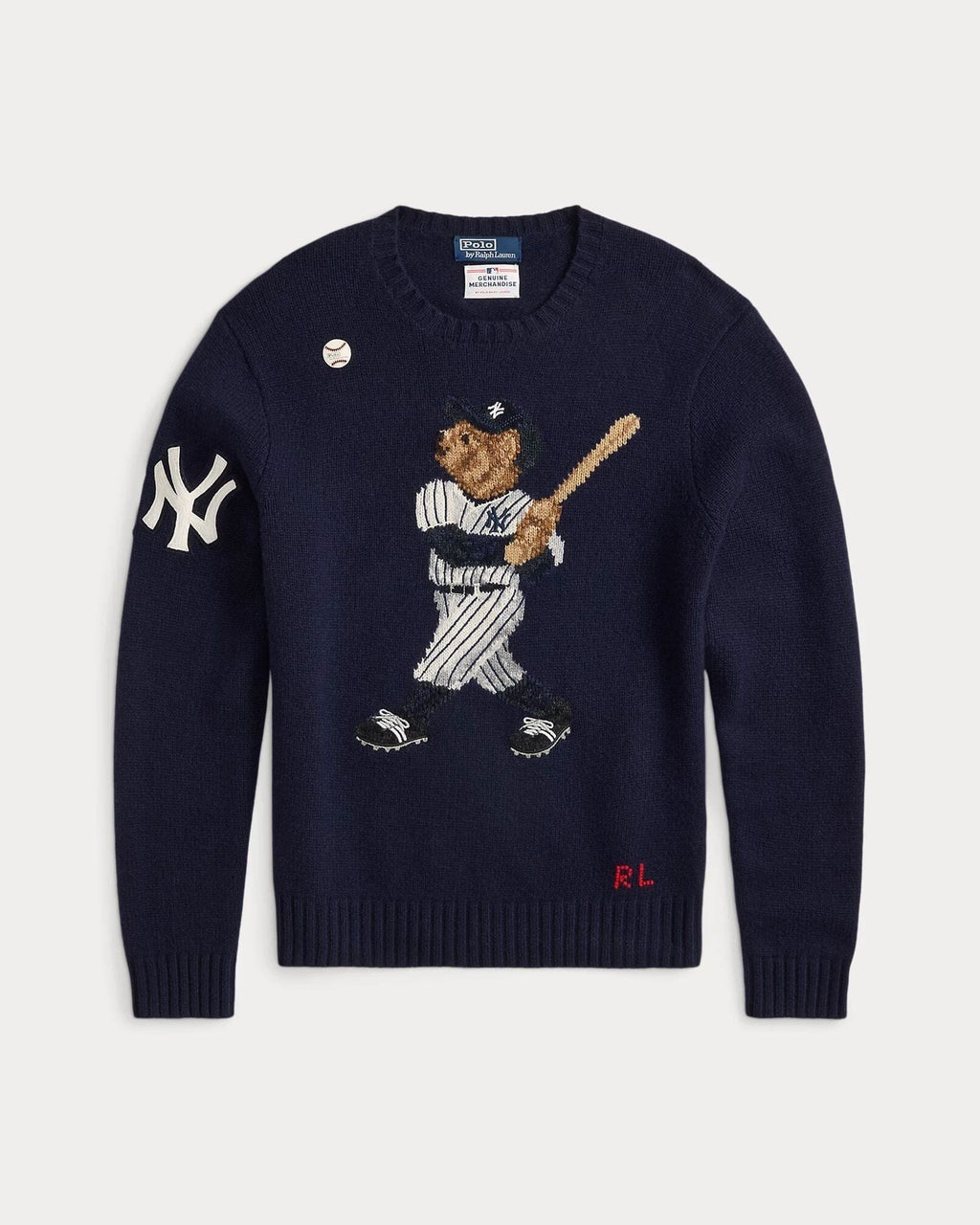 Pull Polo Bear Yankees pour homme