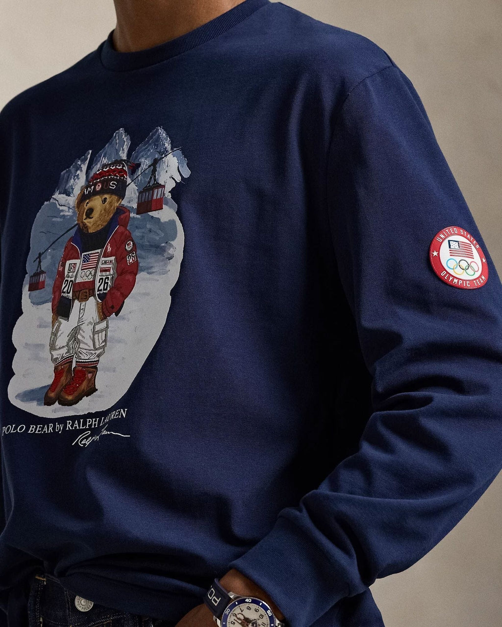 T-shirt ours Polo équipe masculine des États-Unis
