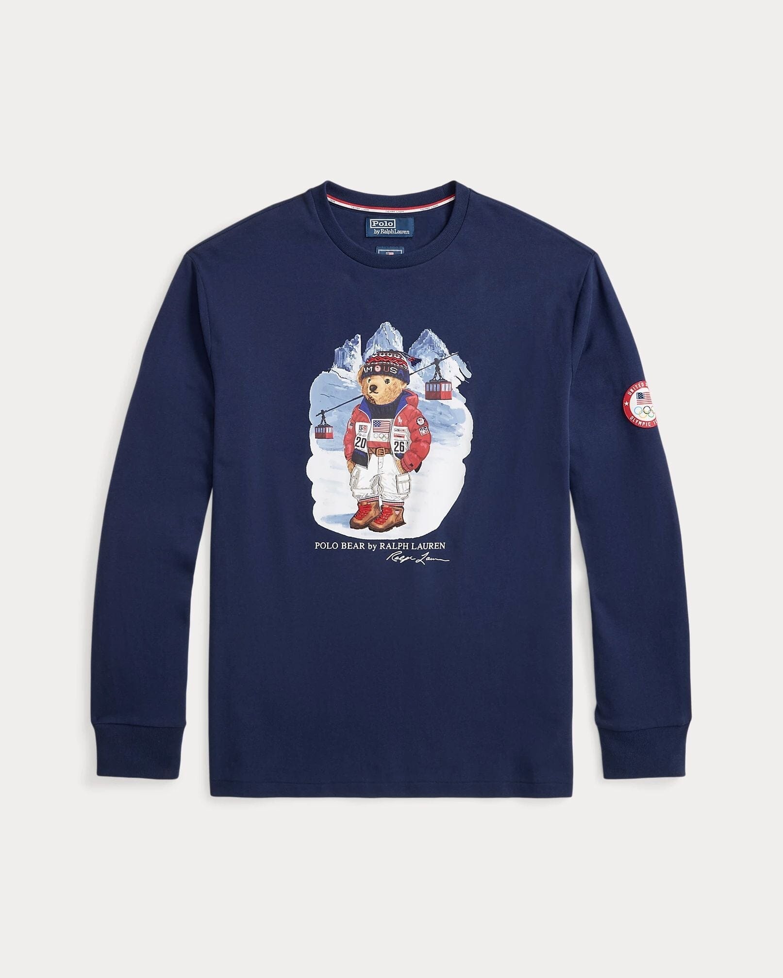 Herren Team USA Polo Bear T-Shirt
