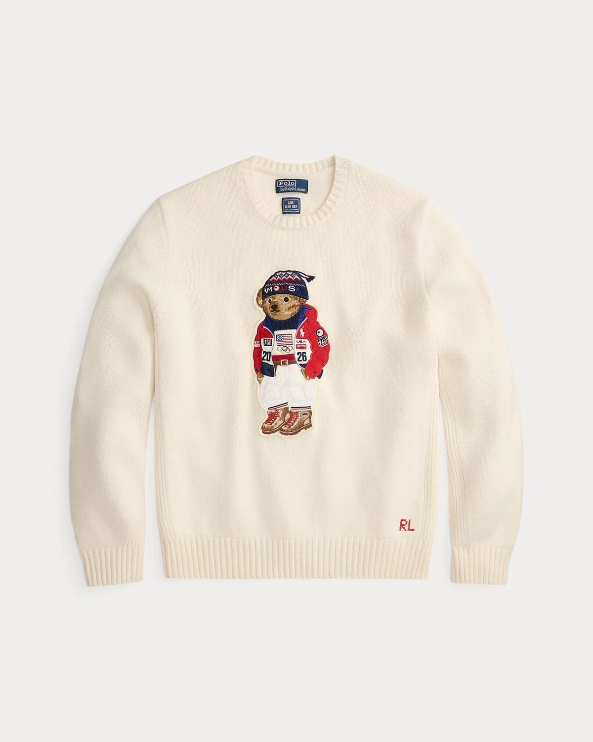 Pull Polo Bear Team USA pour homme