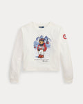T-shirt à manches longues Polo Bear Team USA pour homme