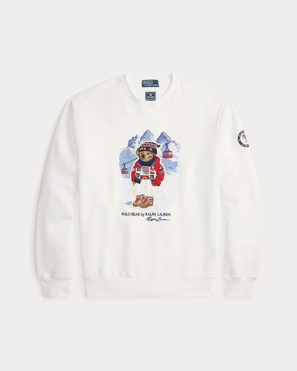 Sweat-shirt ours polaire Team USA pour homme