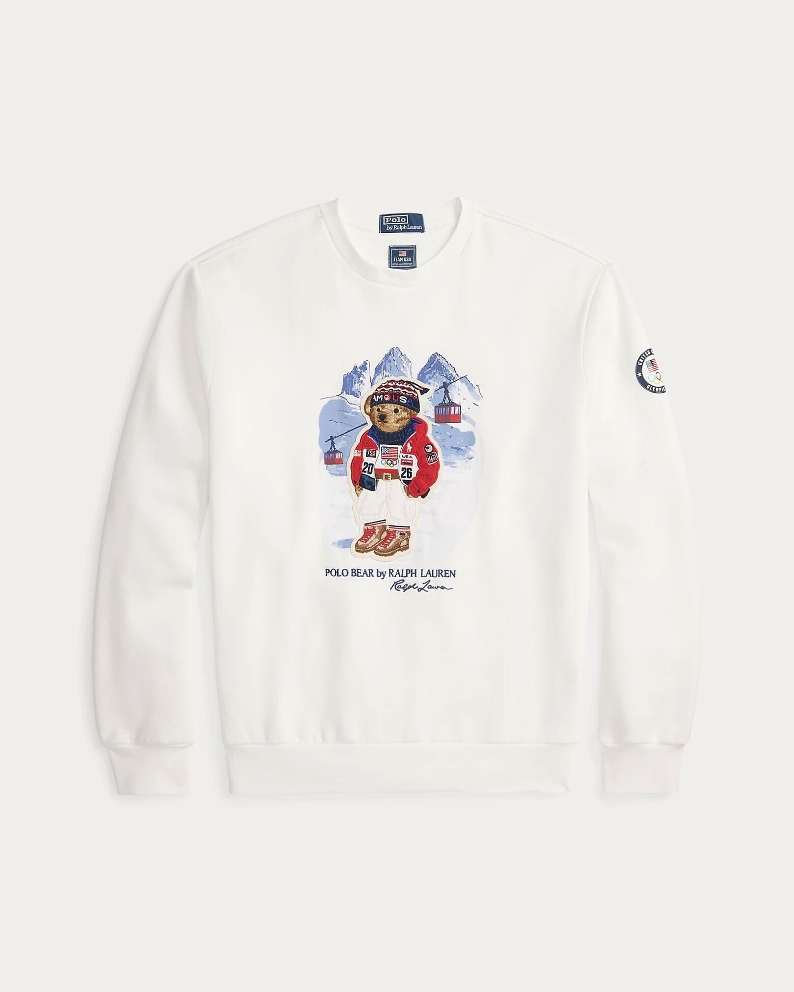 Men's Team USA Polo Bear Sweatshirt